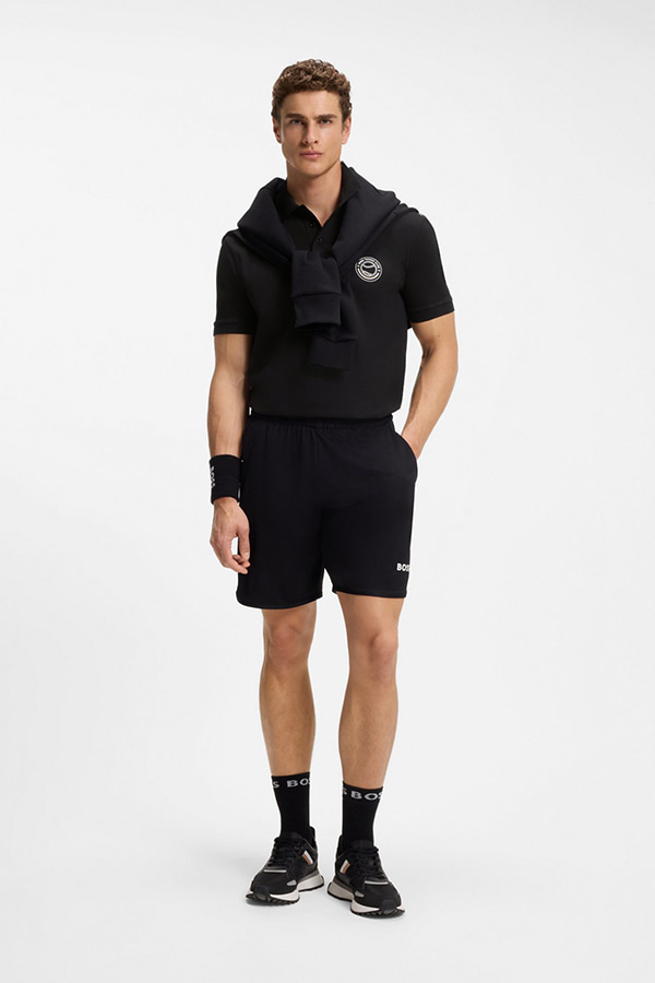 ΜΠΛΟΥΖΑ POLO BOSS - 001 ΜΑΥΡΟ